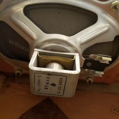RCA Mono 6AQ5 tube amp project, cab, 5x7" AlNiCo speaker 1953 Brown and Tan image 7