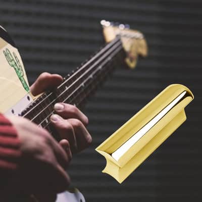 Gold Guitar Slide Bar, Stainless Steel Guitar Slides Tone Bar, Electric Guitar Slide Bar Accessories For Dobro, Lap Steel Guitar, Hawaiian Guitar image 5