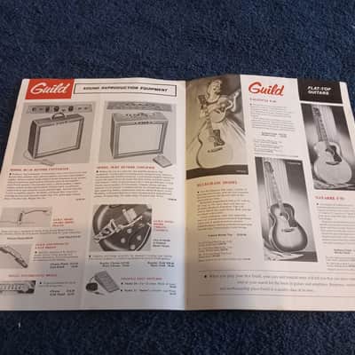 Vintage 1964 Guild Guitar & Amplifier Catalog! Rare, Original Case Candy, Paperwork! image 7