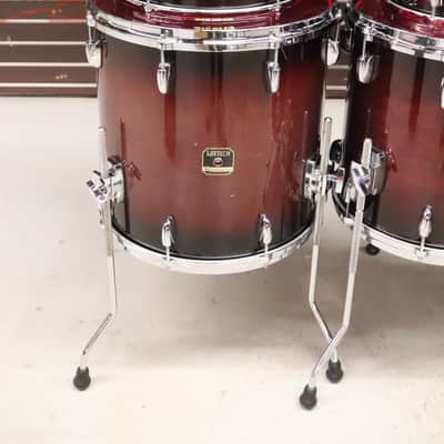 Gretsch Renown 6pc Drum Kit Set 22/16/14/12/10/8" Cherry Burst image 4
