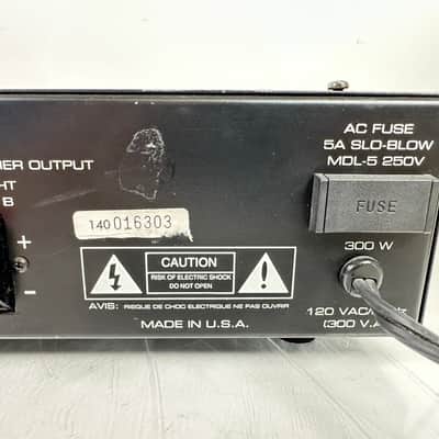 DBX XB150 Vintage Subwoofer Amplifier image 10