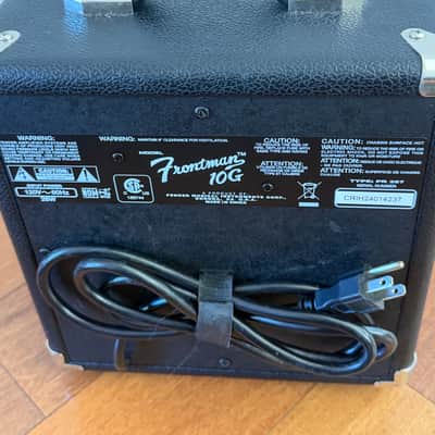 Fender Frontman 10G 10-Watt 1x6" Guitar Practice Amp 2007 - Present - Black image 4