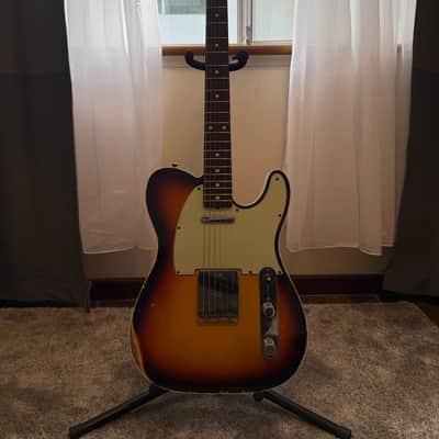 Fender Custom Shop ’62 Telecaster Relic 2016 Sunburst image 3