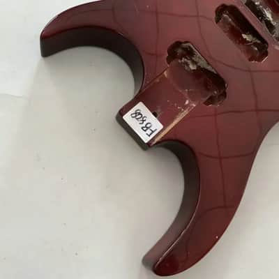 Wine Red HH Guitar Body Floyd Rose Tremolo DIY Project image 8