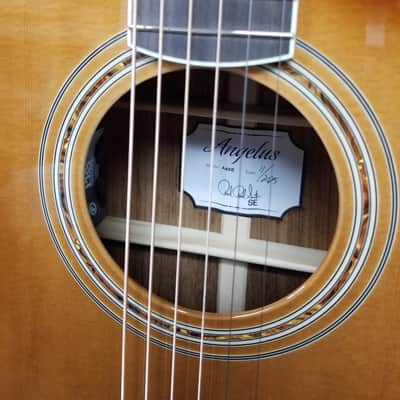 PRS SE A40E Angelus with Fishman Sonitone Pickup Tobacco Sunburst image 5