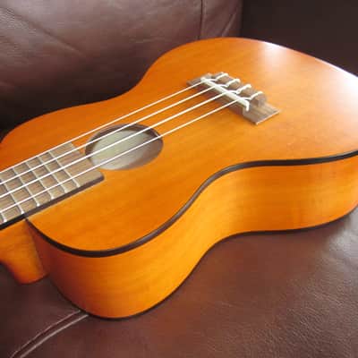 Kala KA-CEM Concert Ukulele Exotic Mahogany Amber Satin image 1