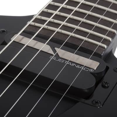 Schecter Jake Pitts E-1 FR S Satin Black Open Pore image 11