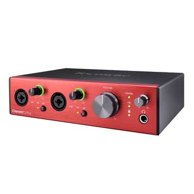 Focusrite Clarett+ 2Pre 10-In / 4-Out USB Audio Recording Interface image 5