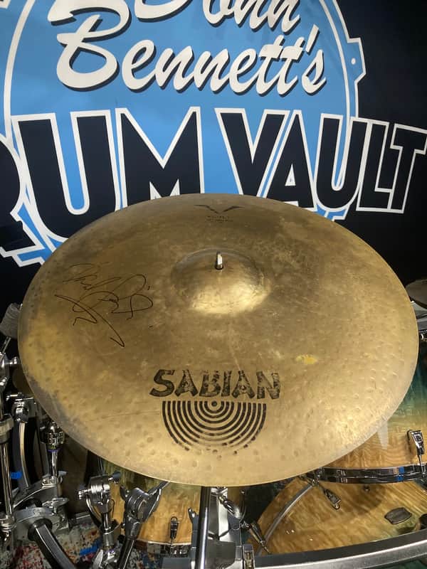 David Garibaldi's Tower of Power, Sabian 22" Vault Jam Master Ride, SIGNED!! 2950g 2000's image 1