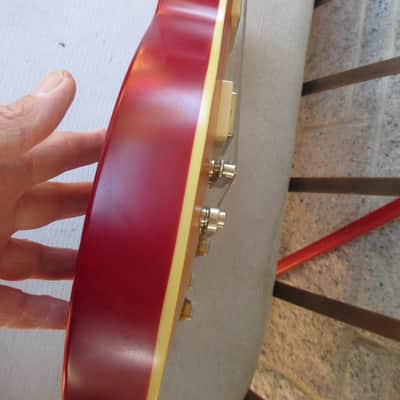 Epiphone Limited Edition 1959 Les Paul Standard Electric Guitar Satin Aged Dark Cherry Burst image 8