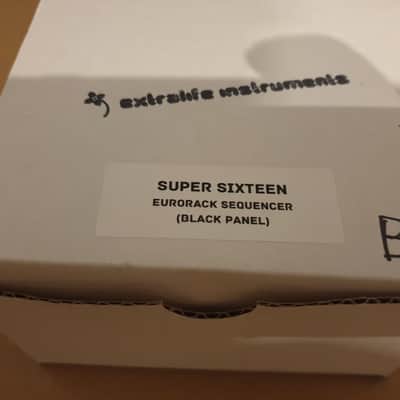 Extralife Instruments Super Sixteen Eurorack CV Sequencer 2021 black image 2