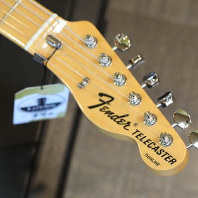 2012 Fender FSR Telecaster Deluxe '72 Reissue Thinline Semi-Hollow Electric Guitar Black + OHSC image 11