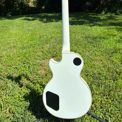Upgraded Epiphone Les Paul Custom-Seymour Duncan-Road Runner HSC-Alpine White image 9