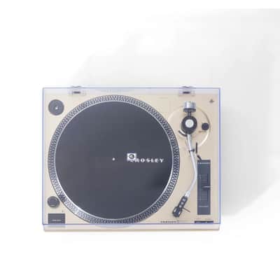 Crosley C100BT 2-Speed Bluetooth  Turntable, Champagne-NEW image 14