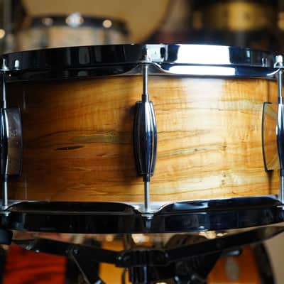 Doc Sweeney Drums Legend Series #3 Myrtle Snare Drum - 14x6.5 - Satin Natural image 3