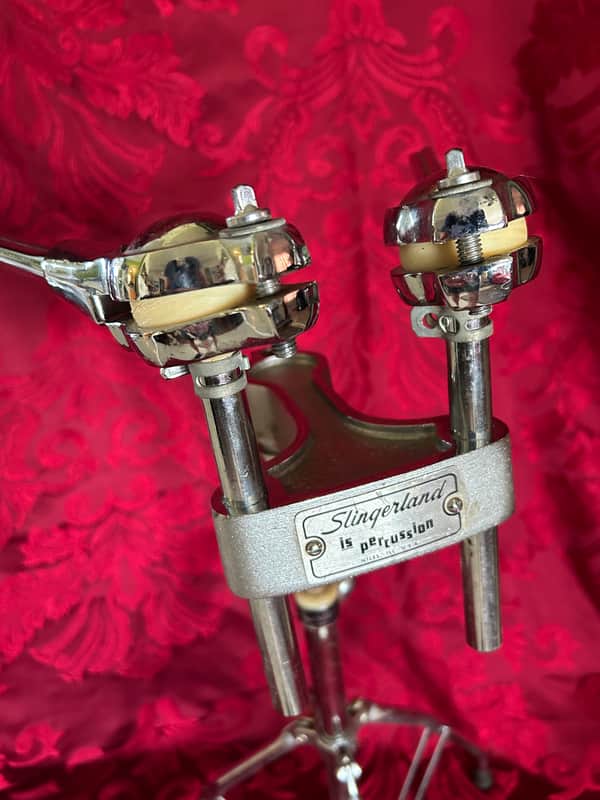 Slingerland Super Set-O-Matic Double Tom Stand 1976-1983 image 1