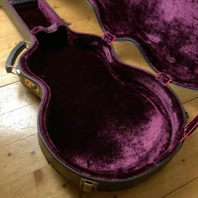 Gibson case ES 335, ES 345, ES 355 purple 1960s - Black / Purple imagen 6