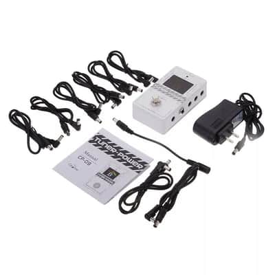 Caline CP-09  Tuner + Power Supply 2 in 1 for Effect Pedals 18V Input 4 Led Display image 6