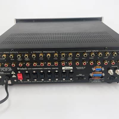 McIntosh C 31V Stereo Solid State Preamp and Video Switch 1987 - 1989 - Black image 5