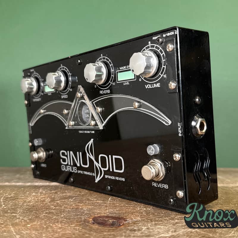Gurus Sinusoid Vibrato/Reverb 2016 - Black image 1