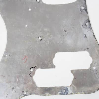 1966 Vintage Fender Precision Bass Pickguard Aluminum Shield PBass USA 1960s image 7