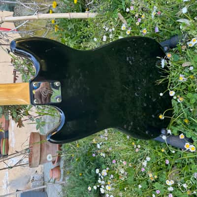 1978 Fender Musicmaster Bass - Black - Light Weight - OHSC image 4