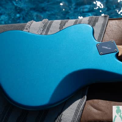 Fender MIJ FSR Traditional II Late '60s Jaguar w Matching Headstock! Limited Edition Lake Placid Blue - Better Than New! Pro Set Up w Perfect Frets/Action/Intonation! image 13