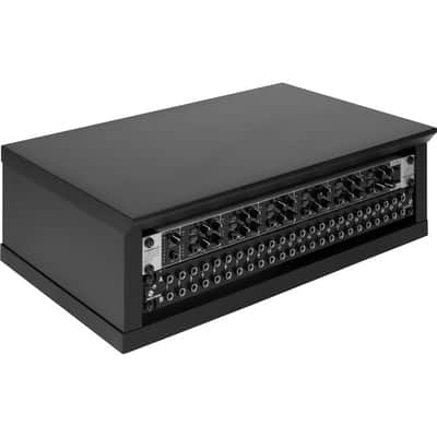 Gator Elite Furniture Series 2U Desktop Studio Rack in Standard Black Finish image 2
