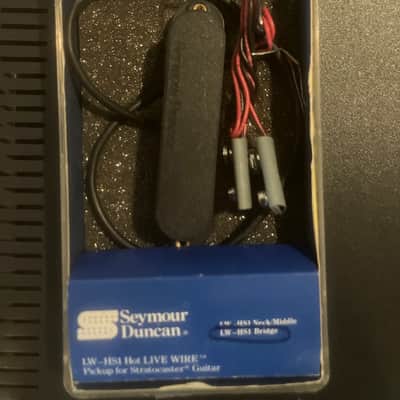 Seymour Duncan LW-HS1n LiveWire Hot Strat Neck Pickup 2010s - Black image 1