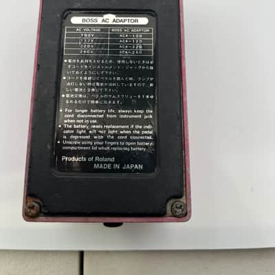 Boss DM-2 Delay (Black Label) 1981 - 1984 - Pink x386 image 3