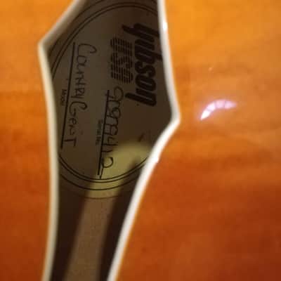 Gibson Chet Atkins Country Gentleman 1999 Sunrise Orange image 13