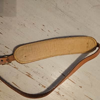 Gibson Acoustic Leather Vintage Guitar Strap image 4
