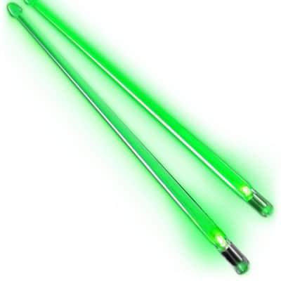 Trophy Music FX12GR Firestix Light Up Drum Sticks (Pair)