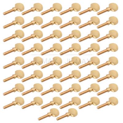 50PCS Clarinet Saxophone Sax Neck Tightening Screws Gold image 2