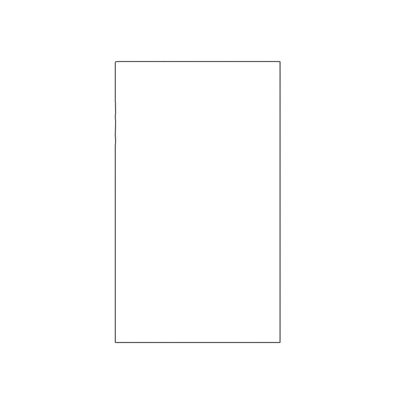 Solo Pro 3 Ply White Pickguard Blank image 1
