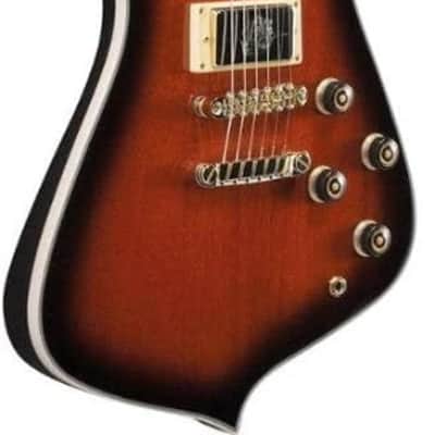 Mint Ibanez Iceman Model # IC420 Electric Guitar - Antique Autumn Burst Finish image 3