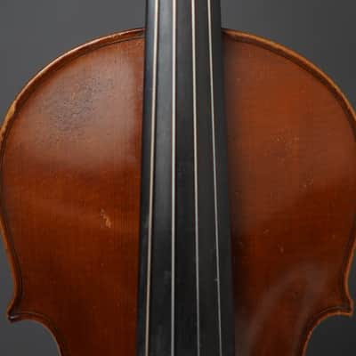 Czech violin, labelled and possibly by Benjamin Patocka, 1928 image 4