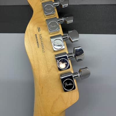 Custom Painted Fender Mex Partscaster Telecaster with unique paint job Estate Guitar Sale! image 11