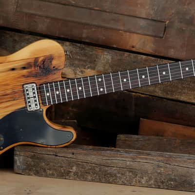 Dean Gordon Chelsea Hotelecaster # 12 (Civil War Era Pine Sourced From Chelsea Hotel NYC) DGG Dealer image 2