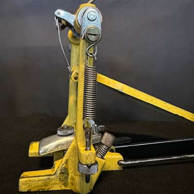 Vintage Slingerland Yellow Jacket Direct Drive Bass Drum Pedal - Yellow image 5