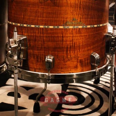 Tama Starclassic Bubinga Limited 6-piece Hawaiian Koa Drum Set image 3