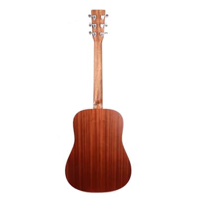 Martin D Jr E Acoustic-Electric Guitar Natural image 3
