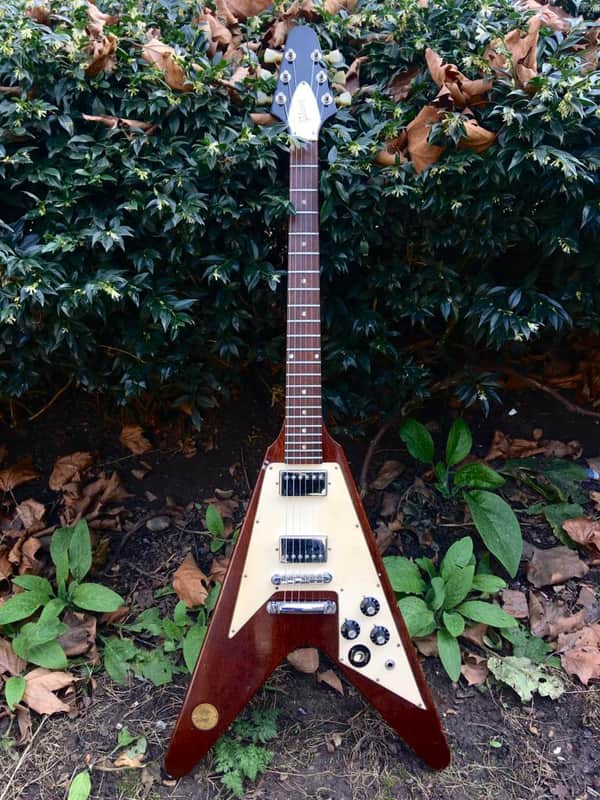 Gibson Medallion Flying V ex Scorpions Matthias Jabs 1972 - Wine Red image 1
