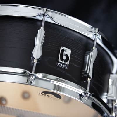 British Drum Co. RAV-14-6-SN Raven Series Snare Drum. 6" x 14" image 12