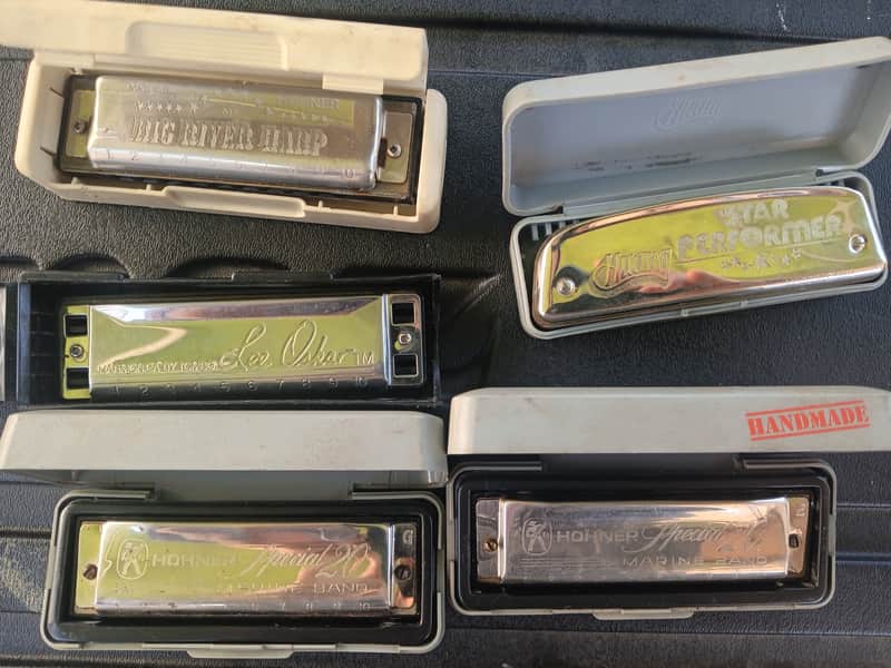 Hohner Marine band 1950-1979 - Silver image 1