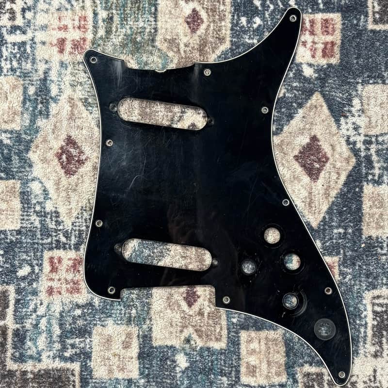 1980 Fender Lead II Pickguard Vintage 1979-1982 Black 2 Pickup Pickguard! image 1