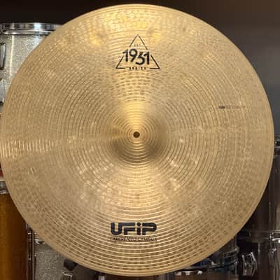 UFIP 1931 Series 22" Ride Cymbal 2428g image 5