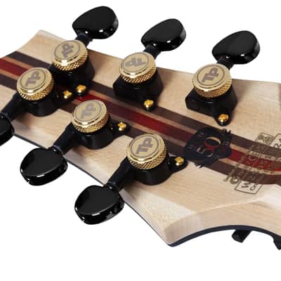 Schecter C-1 FR-S 50th Anniversary 50th Gold Burst image 15