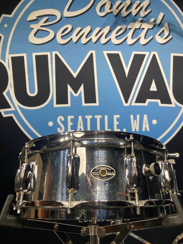 Slingerland - 5x14" Snare Drum 1976–1980 - Chrome Over Wood image 1