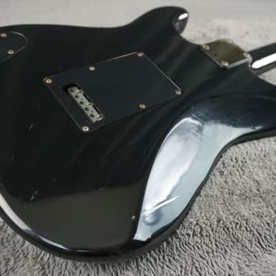 Fender Stratocaster Contemporary HSS Floyd Rose MIJ Fujigen E6 Black 1986-1987 image 17